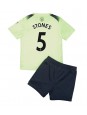 Manchester City John Stones #5 Ausweichtrikot für Kinder 2022-23 Kurzarm (+ Kurze Hosen)